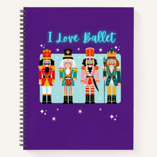 I Love Ballet Nutcrackers Notitieboek