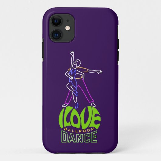 I Love Ballroom Dance iPhone / coque ipad (Dos)