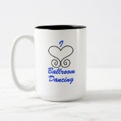 I Love Ballroom Dancing Coffee Mok (Links)