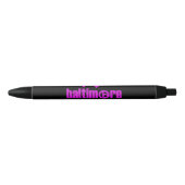 I Love Baltimore Zwarte Inkt Pen (Voorkant)