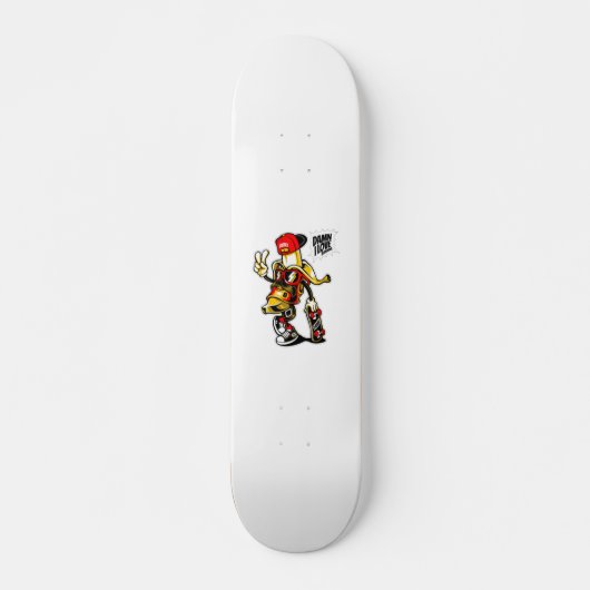 I Love Banana Rebel Skateboard (Voorkant)