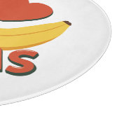 I Love Bananas Snijplank (Hoek)