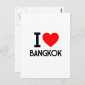 I Love Bangkok Briefkaart (Voorkant / Achterkant)