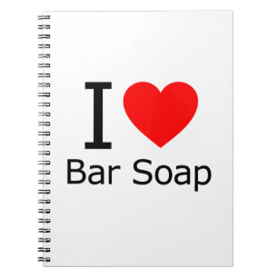 i Love Bar Soap Notitieboek