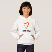 I Love Barrel Racing - Enfants Sweat - shirt à cap (Devant entier)