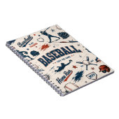 I Love Baseball Notebook & Journal | Baseball Dad (Côté Droit)