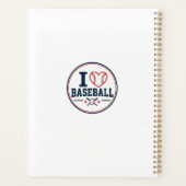 I Love Baseball Player & Team Planner Design (Dos)
