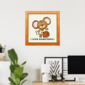 I Love Basketball poster (Bureau à domicile)