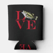 I Love Bass Blikjeskoeler (Achterkant)