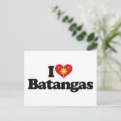 I Love Batangas Briefkaart (Staand voorkant)