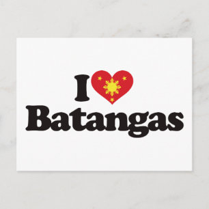 I Love Batangas Briefkaart