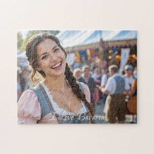 I LOVE BAVARIA LEGPUZZEL (Horizontaal)