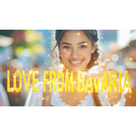 I LOVE BAVARIA MAGNEET