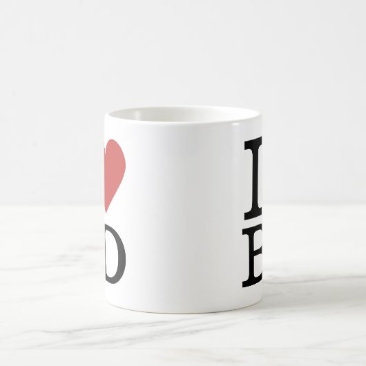 I ❤️ Love BD - Business Development MUG (Centre)