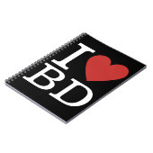 I ❤️ Love BD - CARNET du département du bâtiment (Côté gauche)