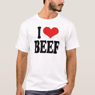 I Love Beef T-shirt