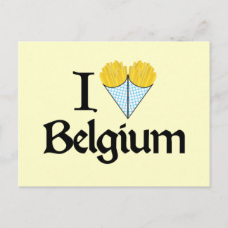 I Love Belgium Briefkaart