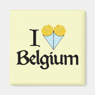 I Love Belgium Magneet