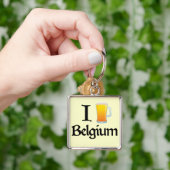 I Love Belgium Sleutelhanger (Hand)