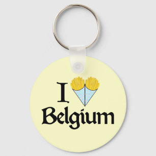 I Love Belgium Sleutelhanger