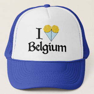 I Love Belgium Trucker Pet