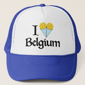 I Love Belgium Trucker Pet