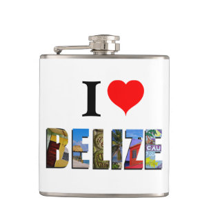 I Love Belize Heart Tropical Beach Travel Photos Heupfles