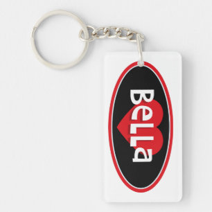 "I Love Bella" Sleutelhanger