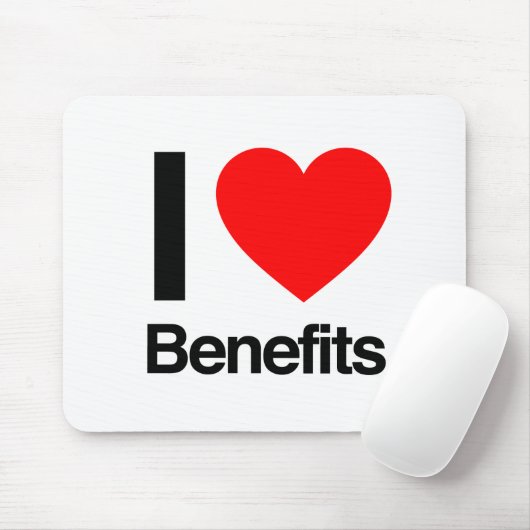 I Love Benefits Muismat (Met muis)