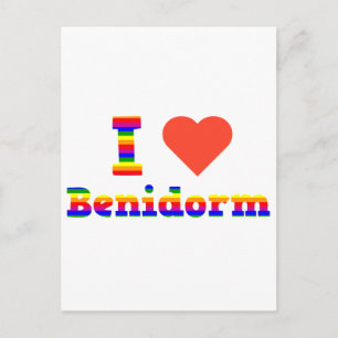 I Love Benidorm Briefkaart