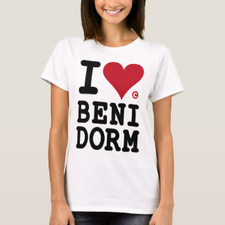 I LOVE BENIDORM T-SHIRT