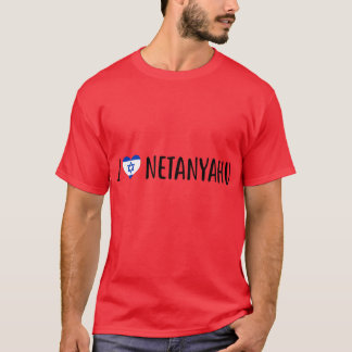 I love Benjamin Netanyahu I heart Benjamin Netanya T-shirt