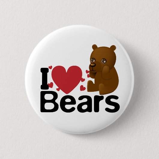 I Love Beren Button (Voorkant)