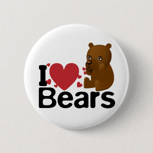 I Love Beren Button