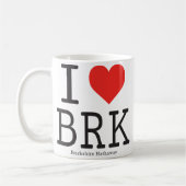 I Love Berkshire Hathaway (BRK) Coffee Mok (Links)