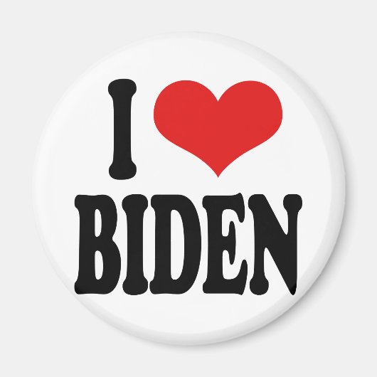 I Love Biden Magneet (Voorkant)