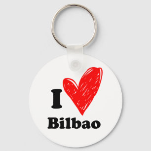 I Love Bilbao Sleutelhanger