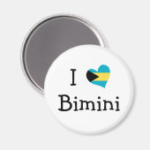 I Love Bimini Magneet (Voorkant / Achterkant)