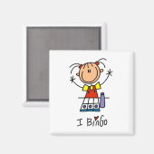 I Love Bingo Magneet (Voorkant / Achterkant)