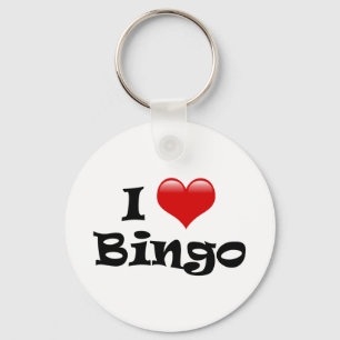 I Love Bingo Sleutelhanger