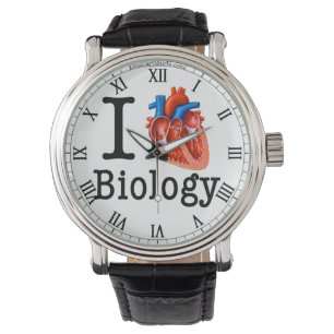 I Love Biology Horloge
