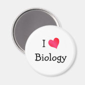 I Love Biology Magneet (Voorkant / Achterkant)