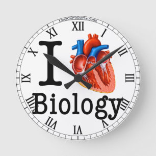 I Love Biology Ronde Klok