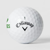 I Love Birdies Golf Balls | Personalized Callaway Golfballen (Logo)