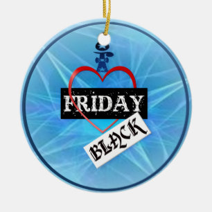I Love Black Vrijdag Ornament