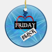 I Love Black Vrijdag Ornament (Achterkant)