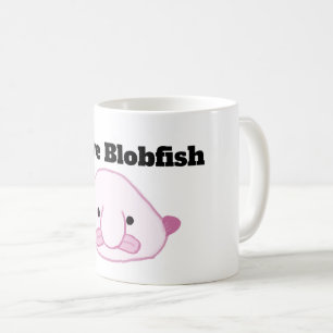 I Love Blobfish Coffee Mok