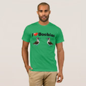 I Love Blue-footed Boobies T-shirt (Voorkant volledig)