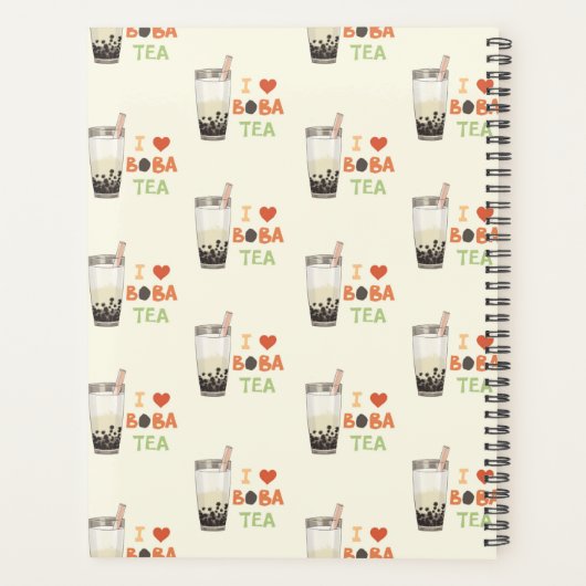 I Love Boba Tea Planner (Dos)