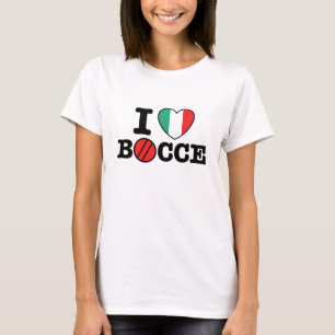 I Love Bocce T-shirt